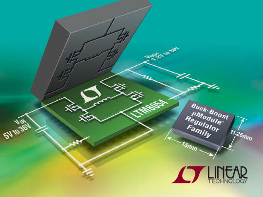 리니어테크놀로지코리아는 마이크로모듈 레귤레이터 'LTM8054'를 출시한다고 9일 밝혔다. <리니어테크놀로지코리아 제공>